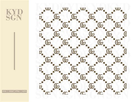 gold gucci pattern|printable Gucci logo pattern.